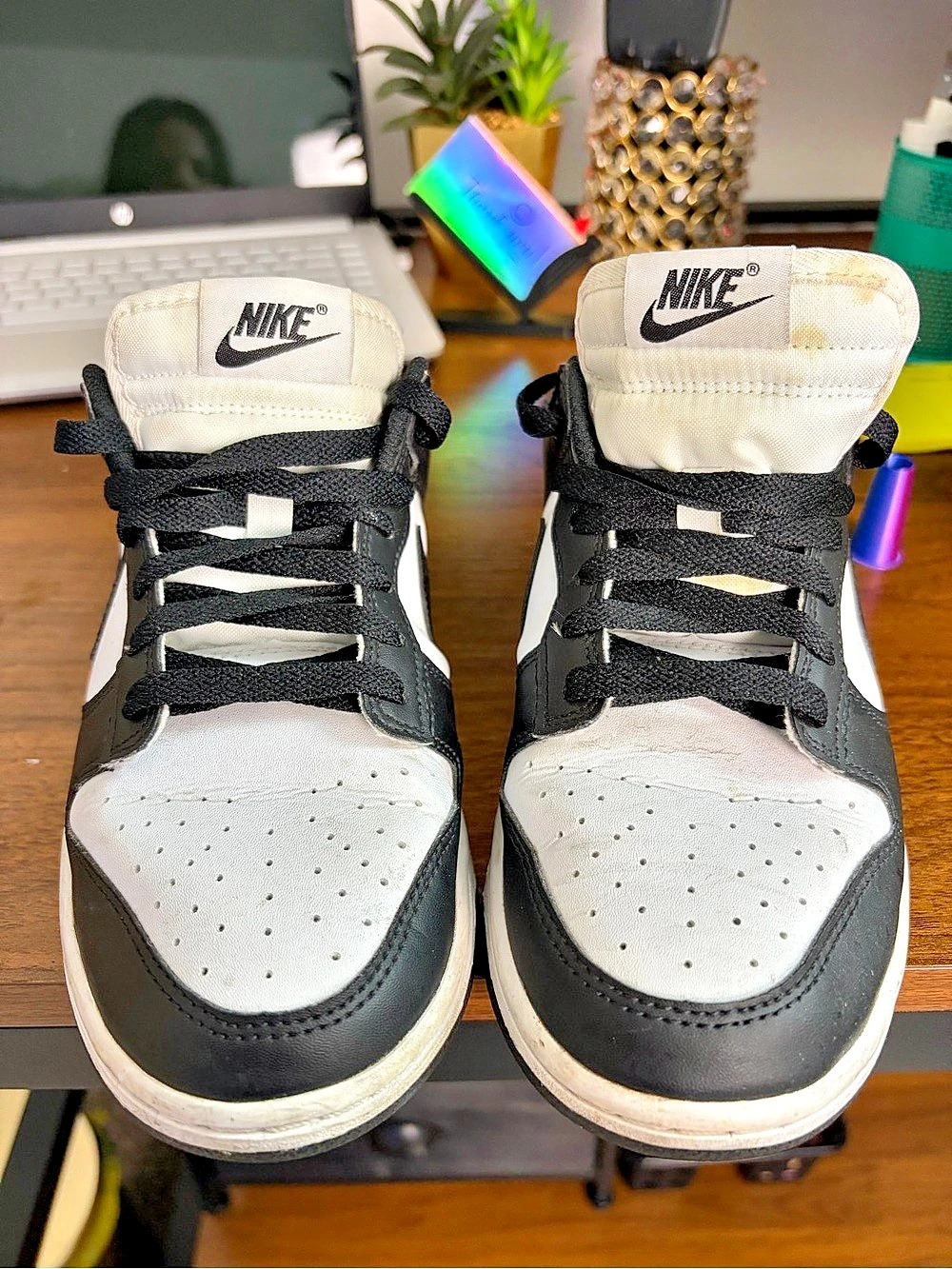 Nike Dunk Low Next Nature Panda Black & White Sneakers